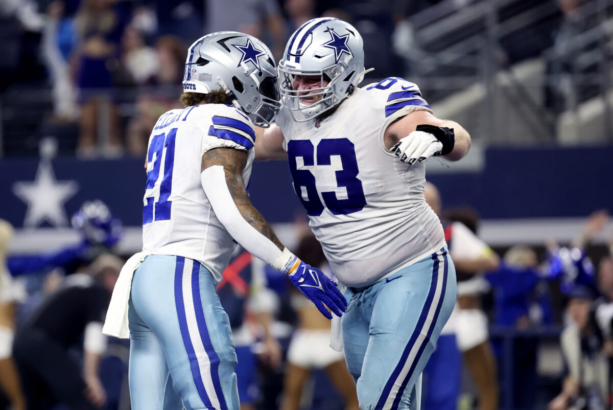 Cowboys C Tyler Biadasz appears unlikely to play vs. Cardinals