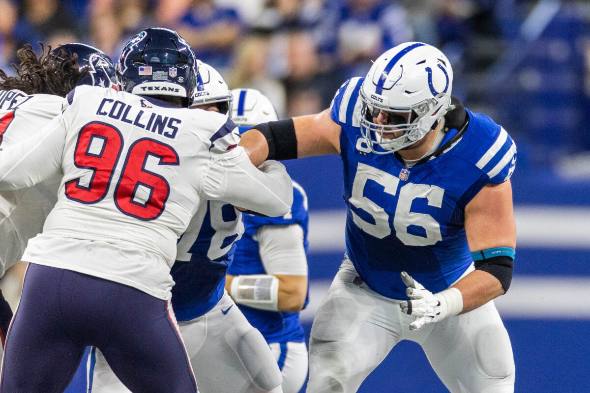 2 ruled out, 5 questionable in Colts vs. Texans