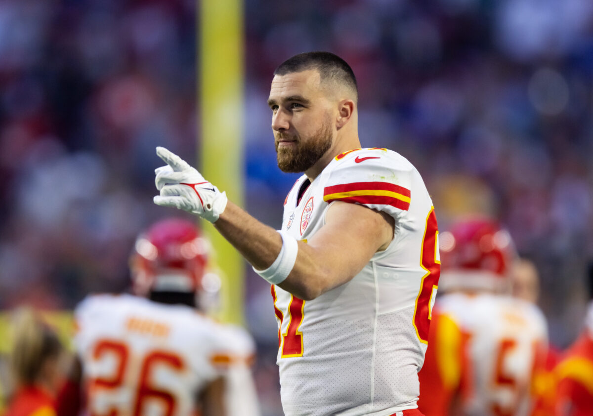 Chiefs TE Travis Kelce’s status is in doubt for Thursday vs. Lions