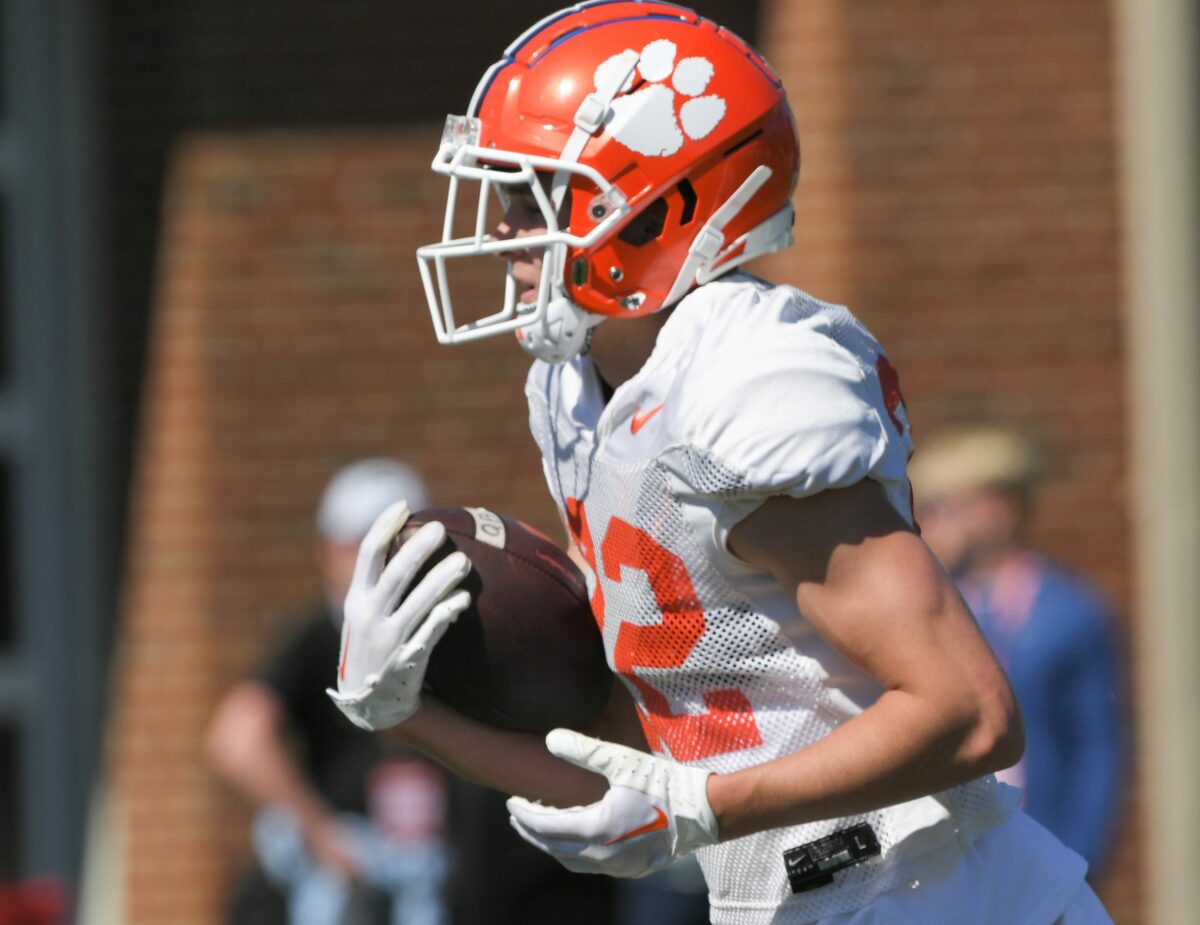Clemson WR out for season with injury