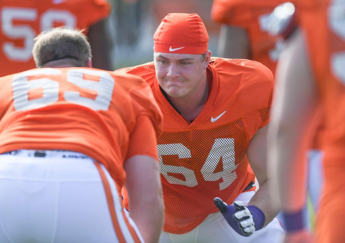 Clemson starting offensive lineman out for FSU