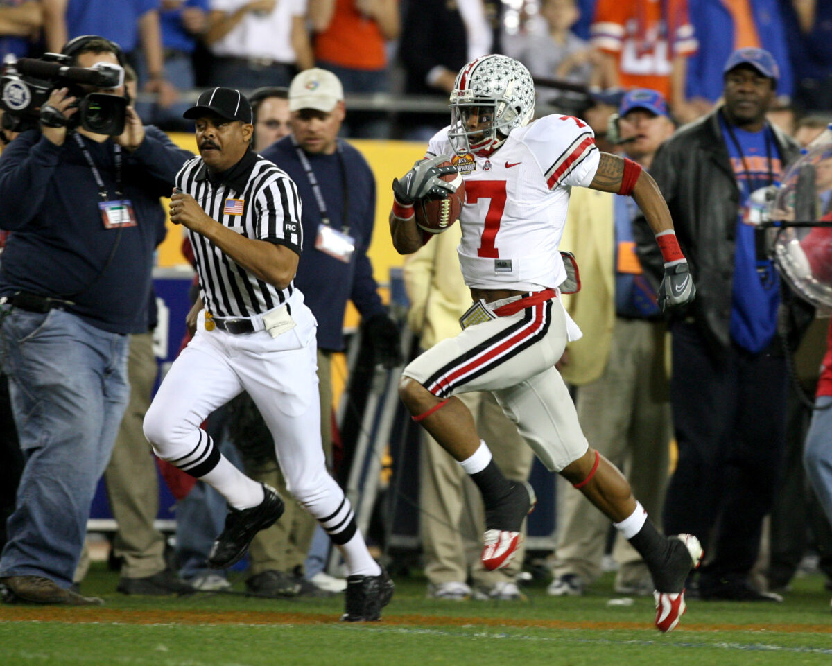 Ted Ginn Jr. has bold proclamation about Ohio State vs. Florida BCS game in 2007