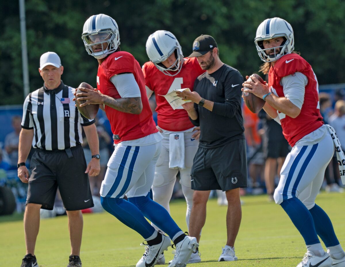 Ravens to face Gardner Minshew with Colts QB Anthony Richardson still in concussion protocol