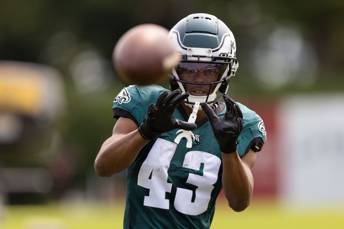 Eagles waive WR Charleston Rambo from Injured Reserve