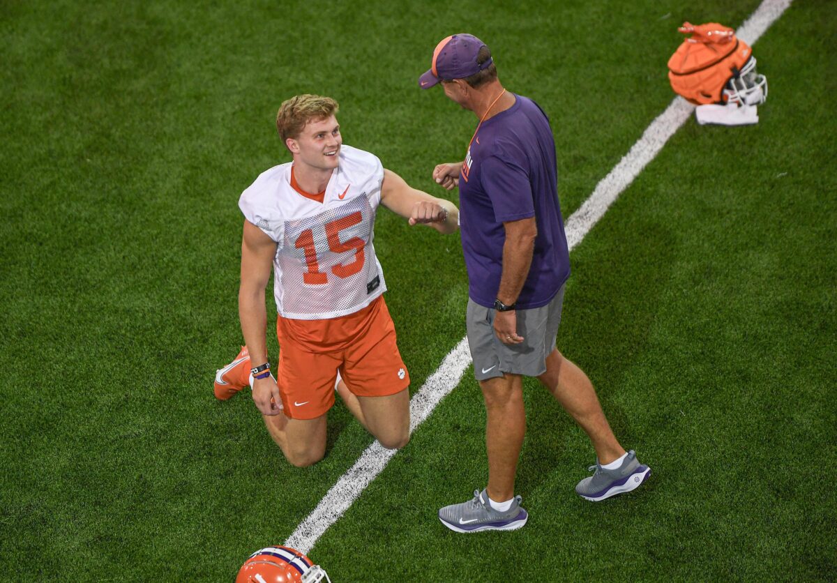 Swinney and the Tigers will not redshirt this true freshman wide receiver as planned