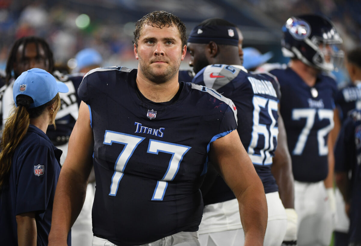 Titans rule out OL Peter Skoronski vs. Chargers