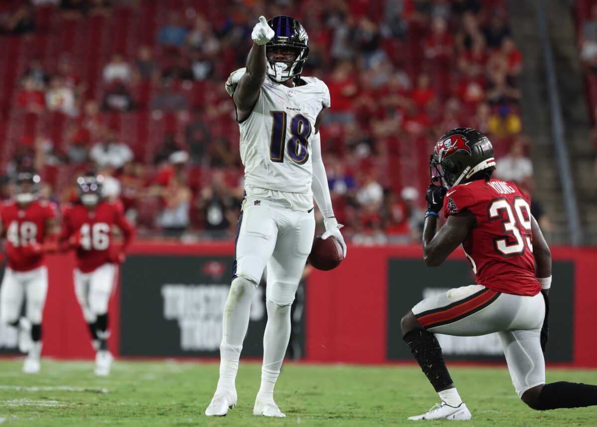 Ravens sign WR Tarik Black and WR Dontay Demus Jr. to the practice squad