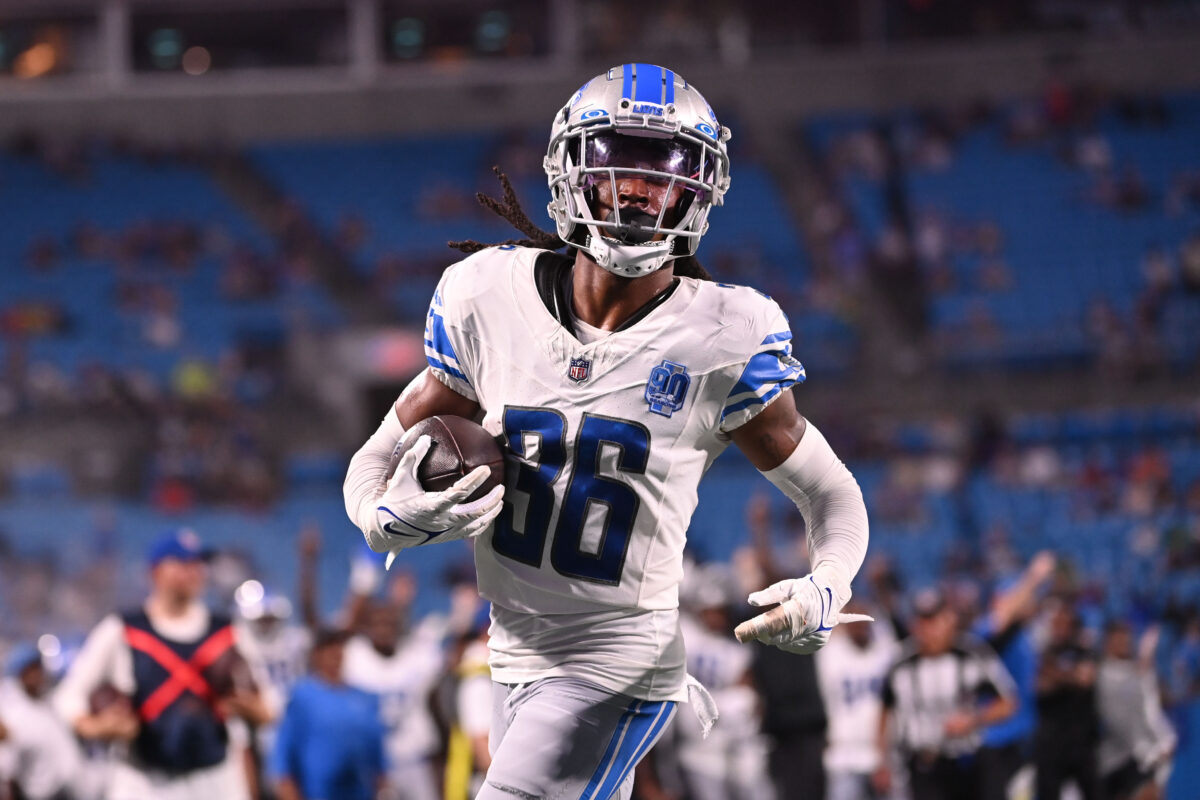 Lions make roster moves to reinforce the blocking for Week 4
