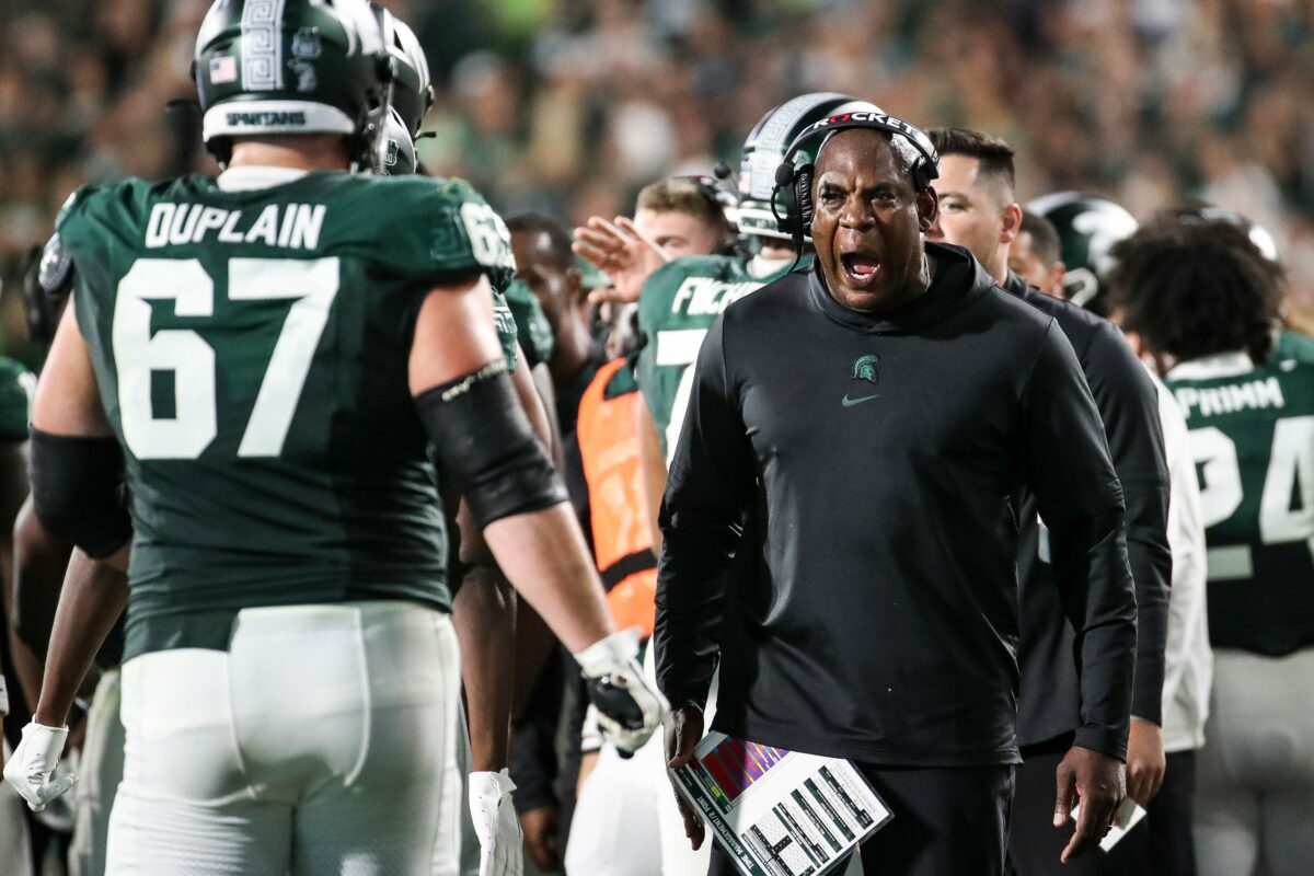 Quotes: Notable comments from Mel Tucker following MSU’s 31-7 victory over CMU on Friday