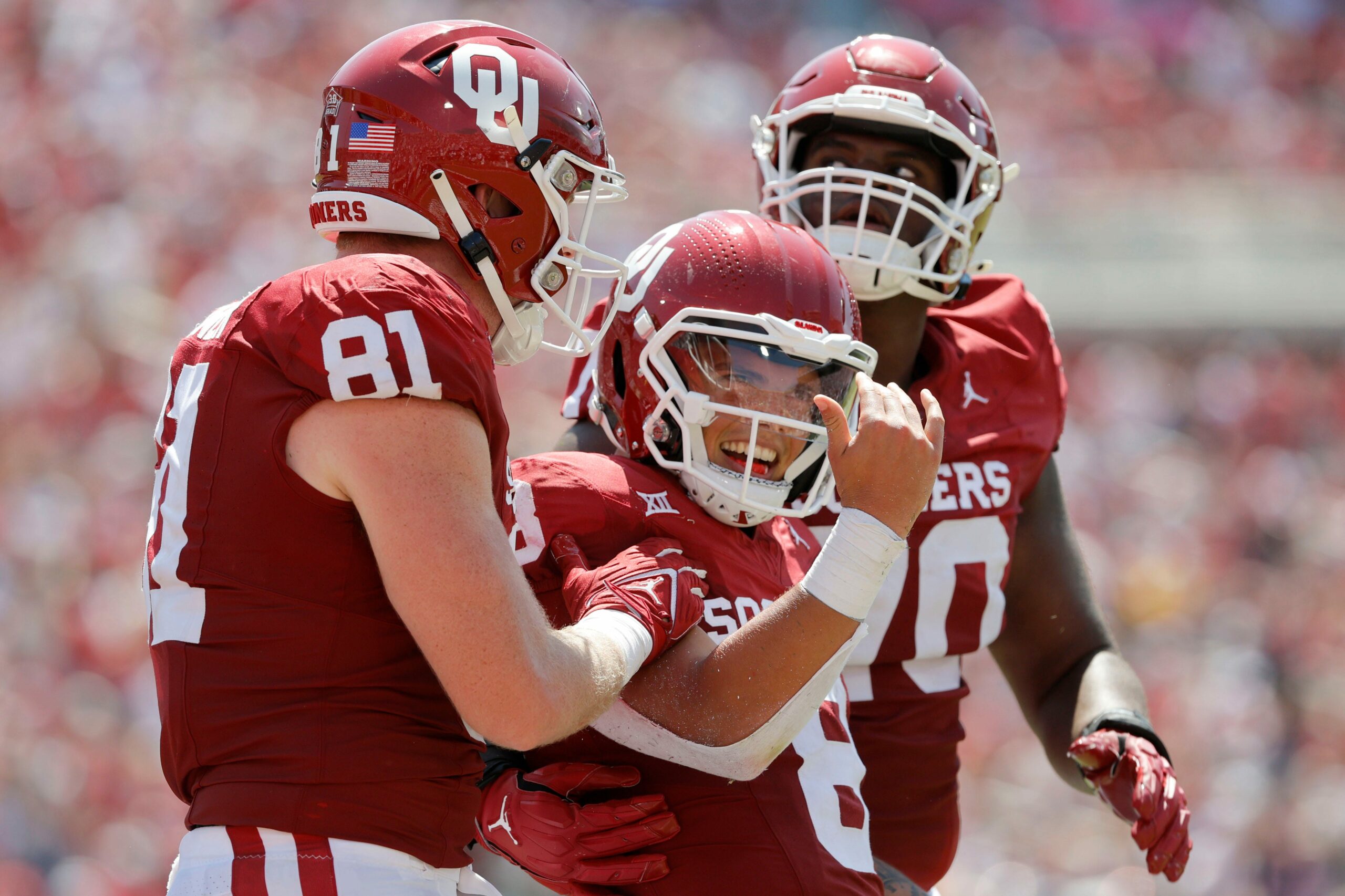 Oklahoma Sooners shutout the Arkansas State Red Wolves in 73-0 win