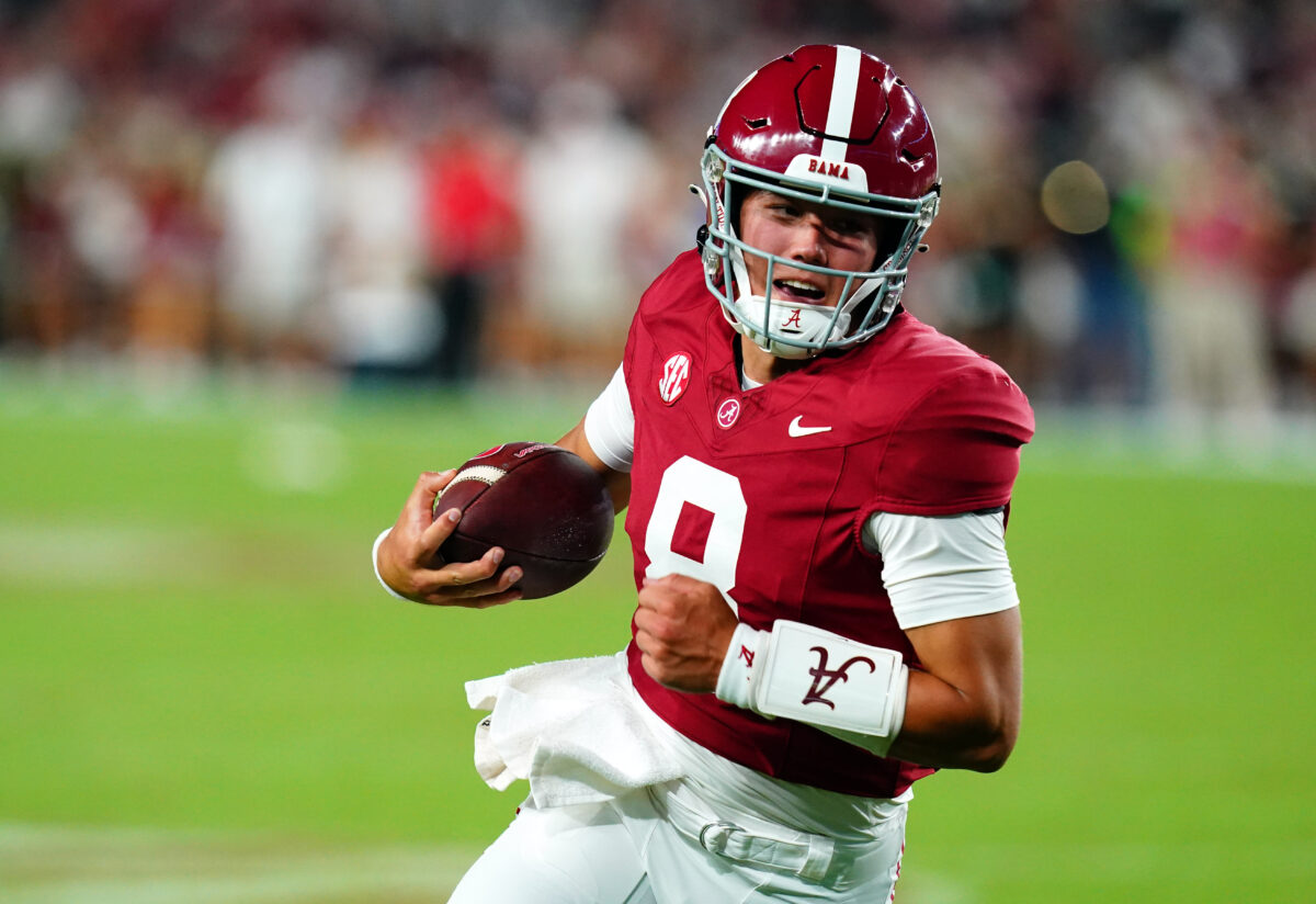 Alabama fans react to Tyler Buchner and slow start in Week 3