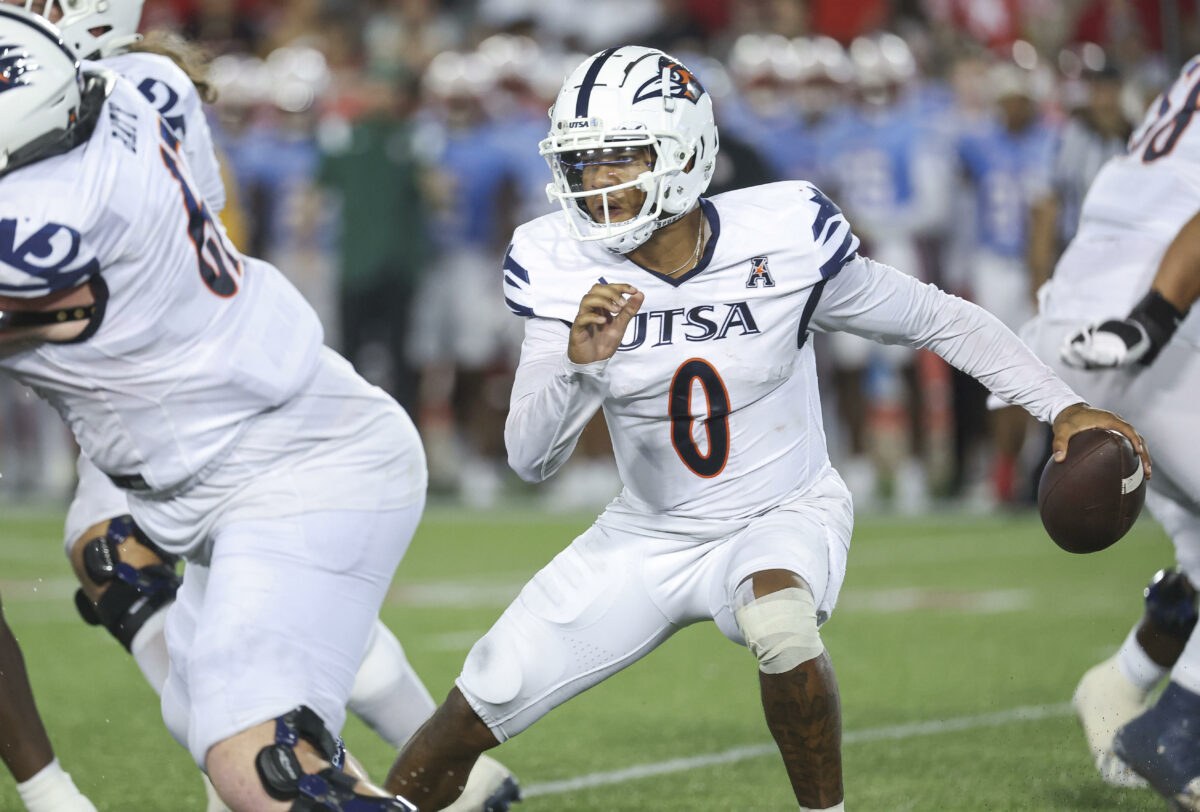 UTSA football releases depth chart ahead of playing Tennessee