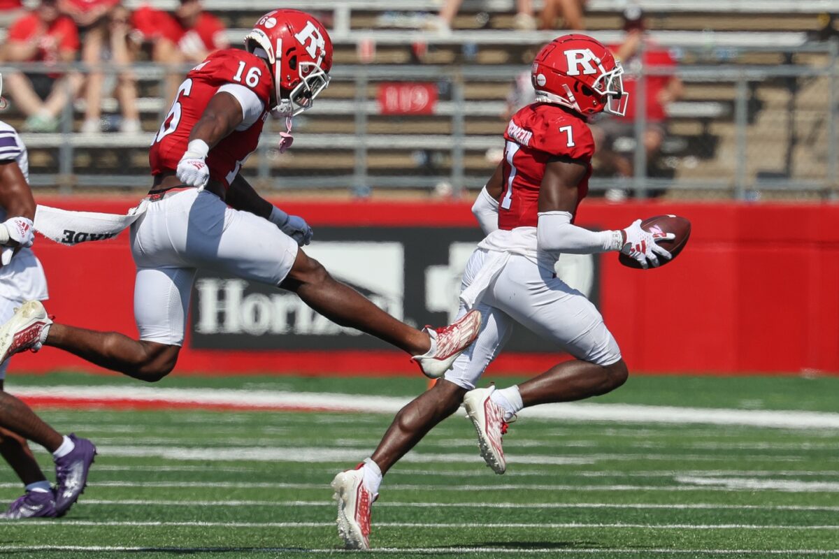 Max Melton sees potential after season opening win: ‘We’re not the regular Rutgers’