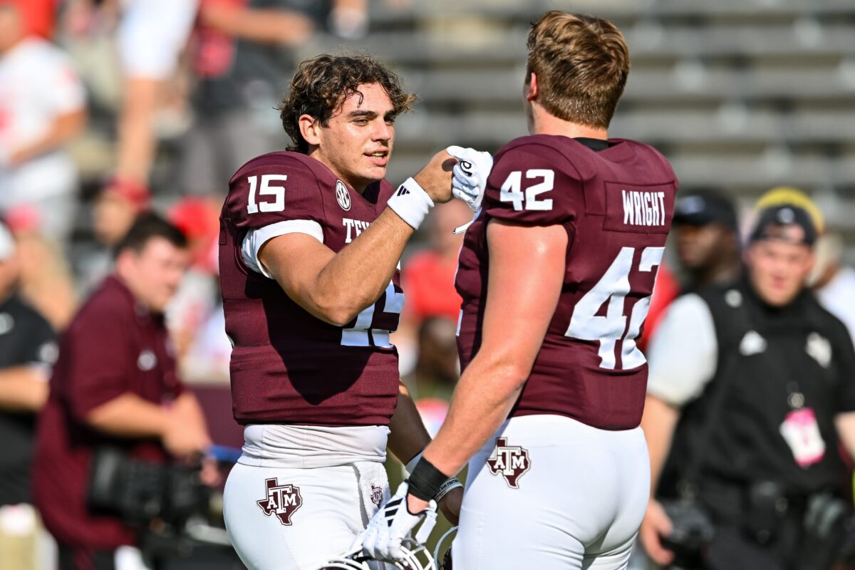 Social media reacts: Conner Weigman is dealing as Texas A&M takes 27-3 lead vs. UL Monroe