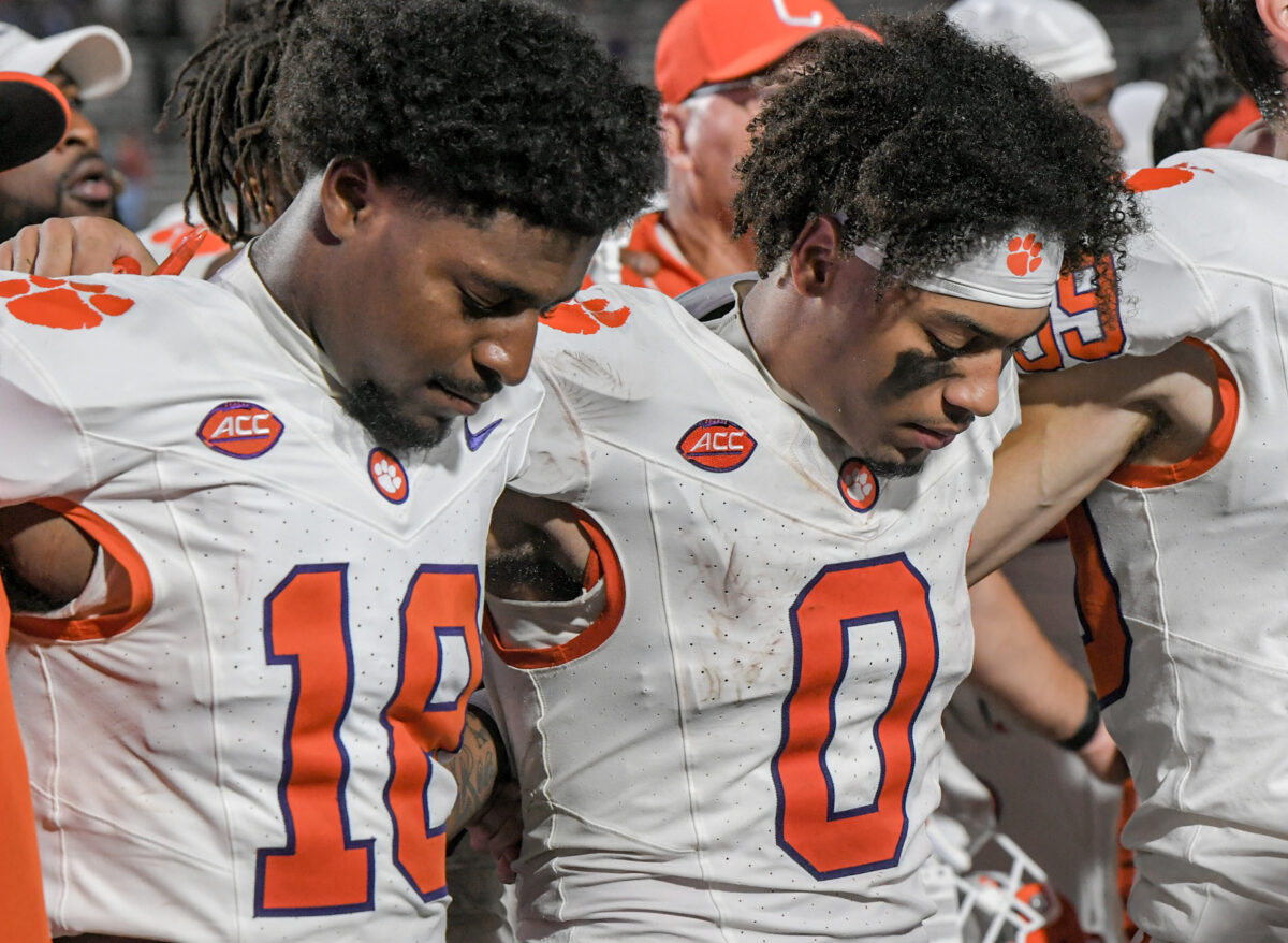 Dabo Swinney is not worried about the play of Clemson’s wide receivers