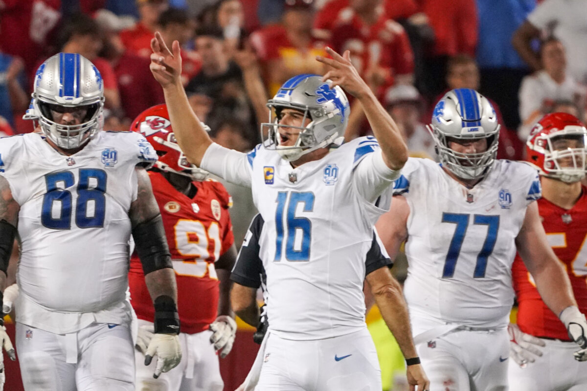 Week 1 broadcast maps: What games are on for Lions fans to watch