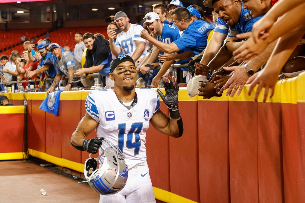 Lions film review: WR Amon-Ra St. Brown versus the Chiefs