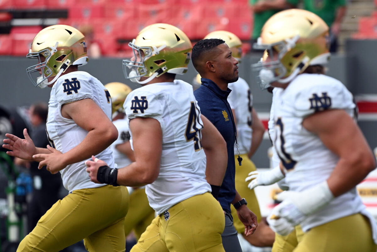 Notre Dame statistical leaders through three games