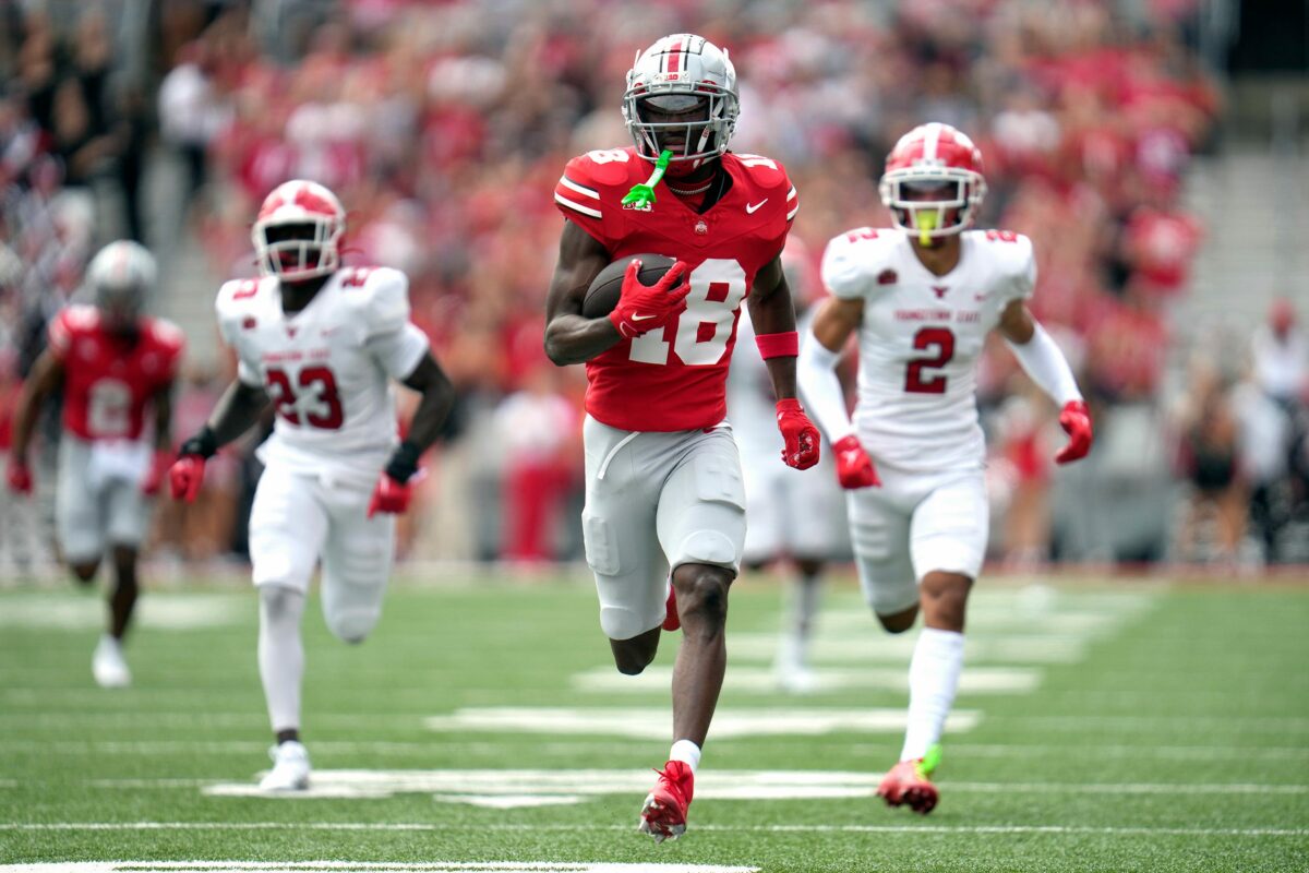 Ohio State offensive player-by-player PFF grades for Youngstown State game