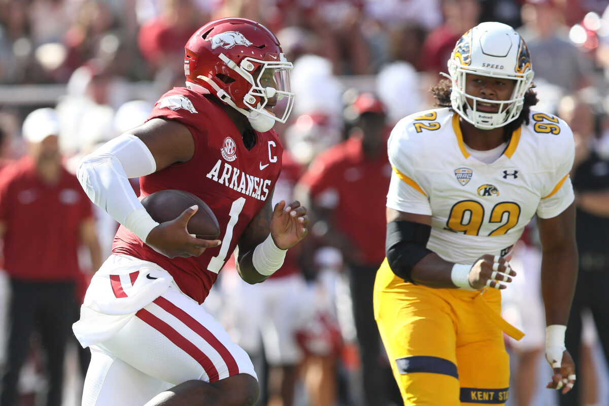 They don’t all have to be pretty: Arkansas beats Kent State in Week 2