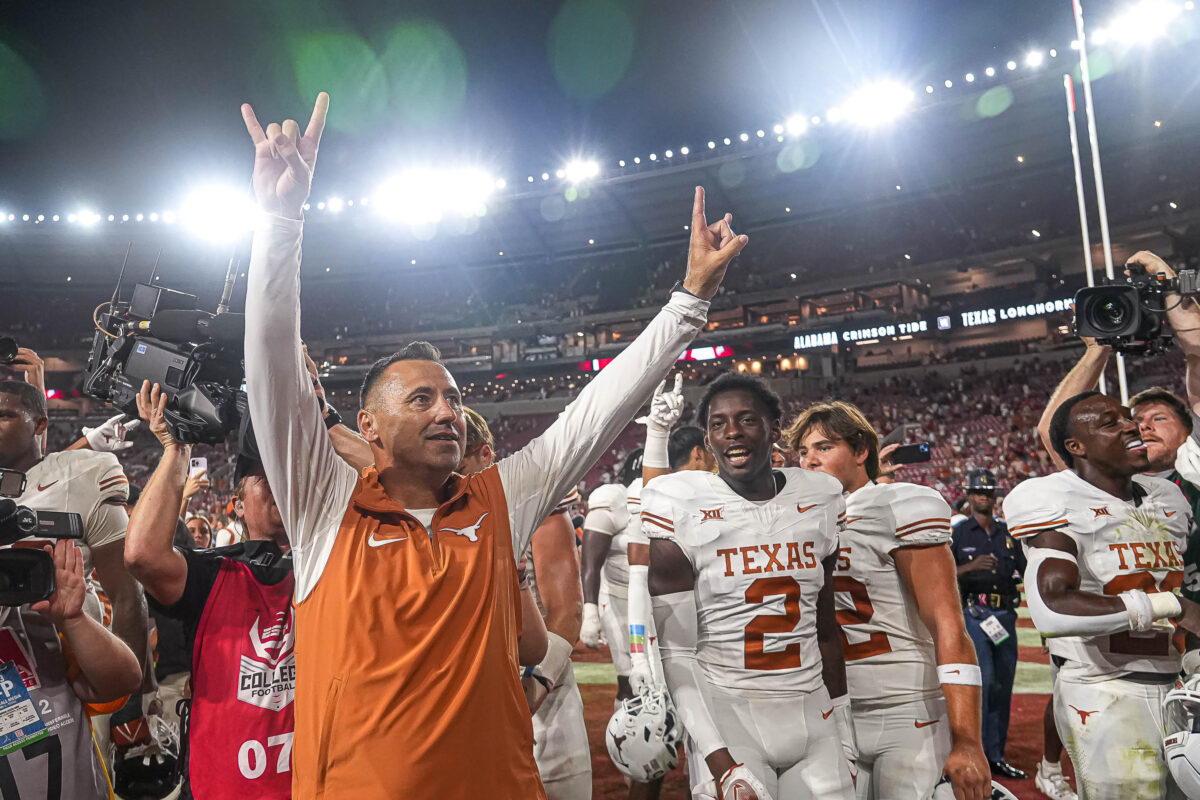LOOK: Best photos from Texas’ 34-24 win over Alabama