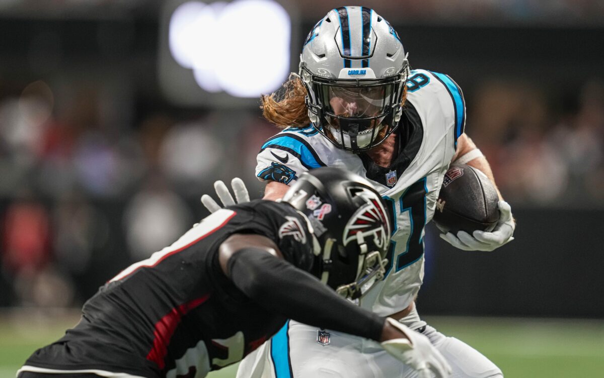 Top takeaways from Panthers’ snap counts in Week 1 loss to Falcons
