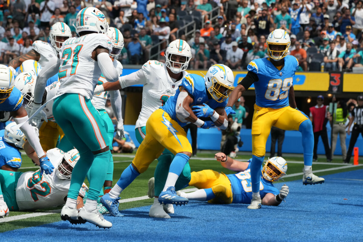 Film room: Breaking down Chargers’ dominant run game vs. Dolphins
