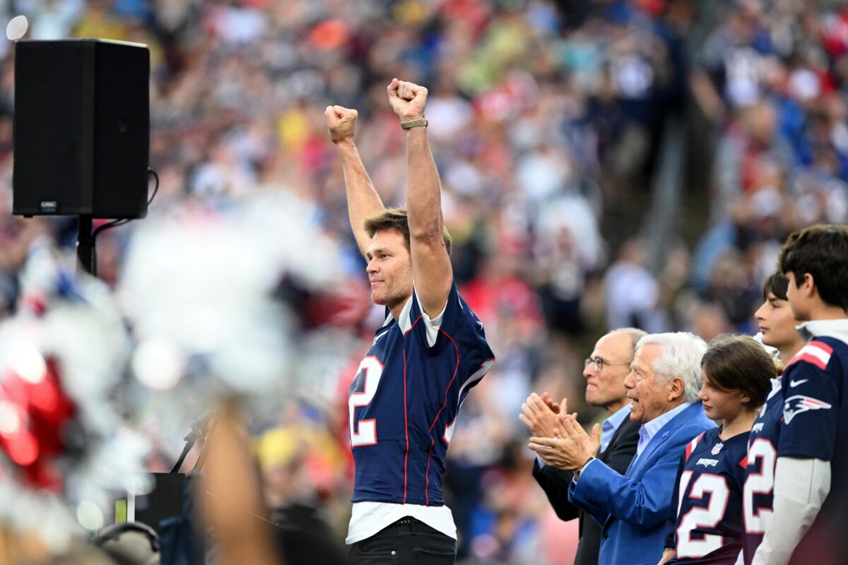 WATCH: Tom Brady’s full halftime speech to Patriots fans