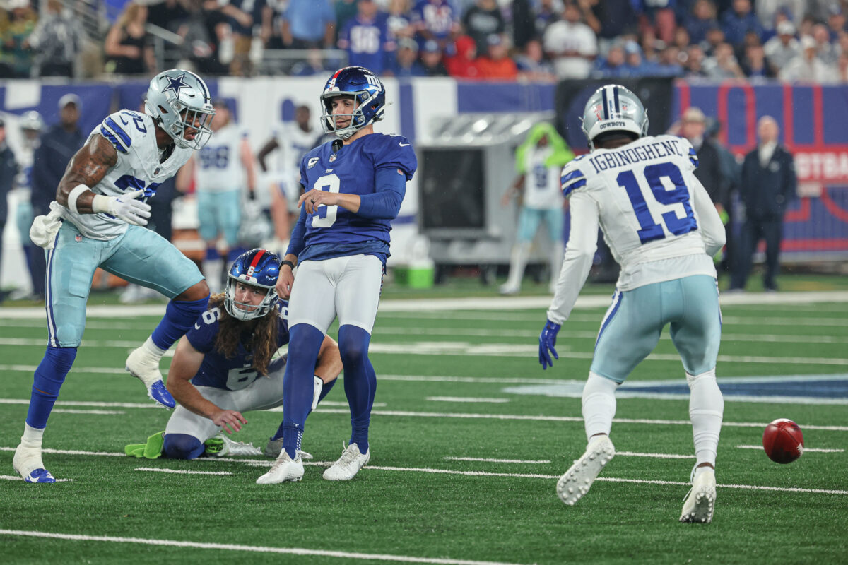 Cowboys’ blocked FG ‘shut the lights out on’ Giants; Juanyeh Thomas knew it was coming
