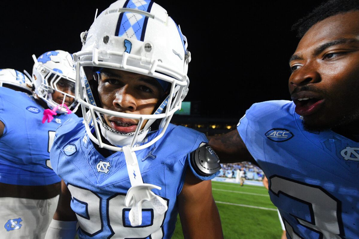 WATCH: Double-reverse sets up game tying drive, Huzzie gives UNC lead with punt return for TD