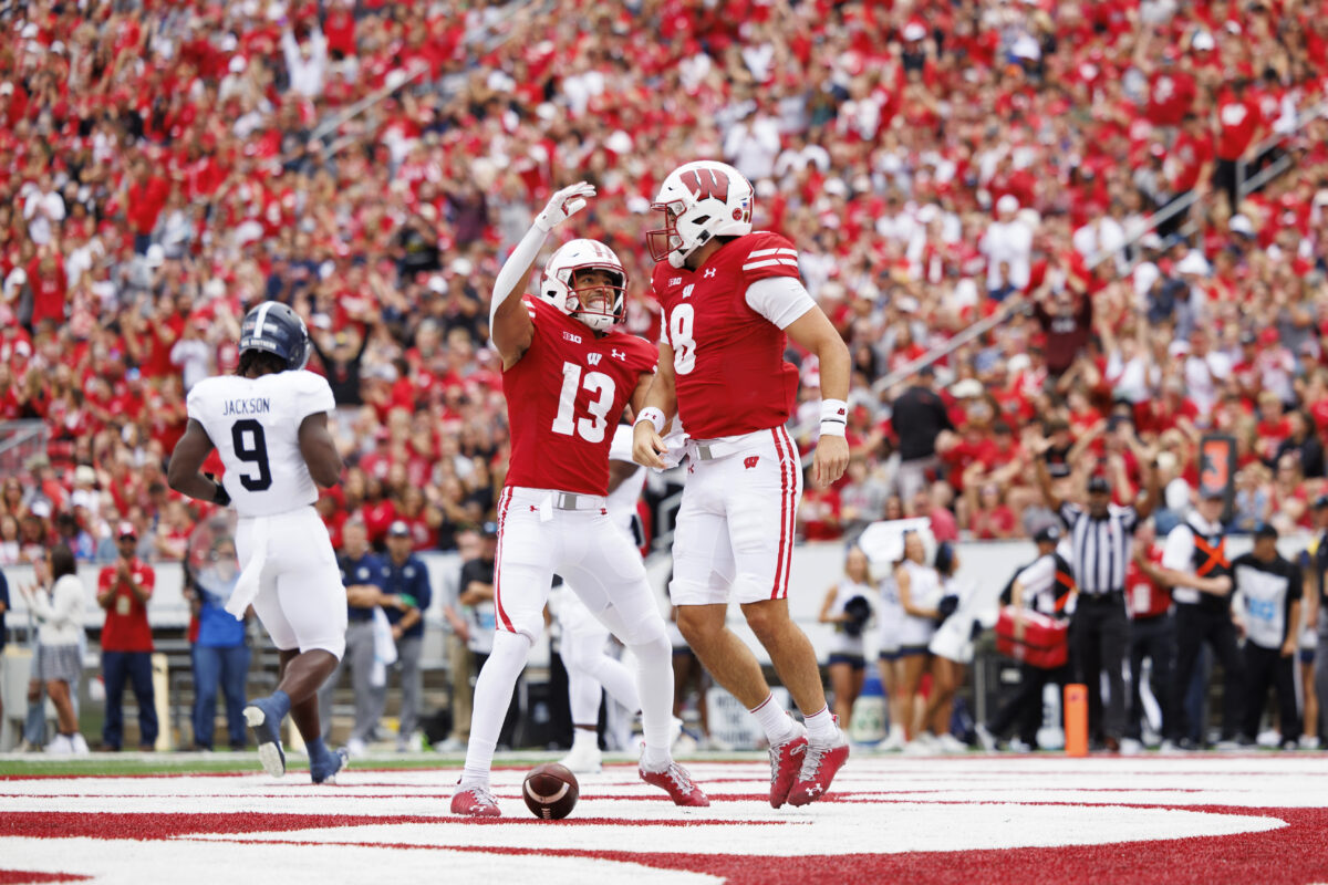 CHECK IT OUT: Best pics from Badgers 35-14 win over Georgia Southern