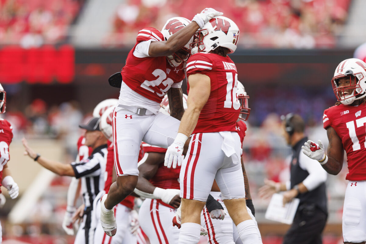 Wisconsin set a Big Ten Conference record in its 35-14 win over Georgia Southern