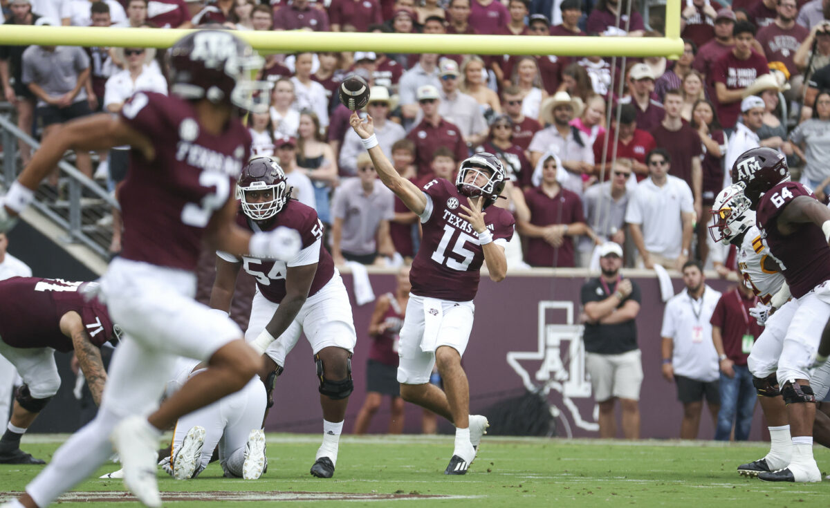 Texas A&M’s red zone efficiency will face Auburn’s No.1-ranked goal line defense in a battle of wills