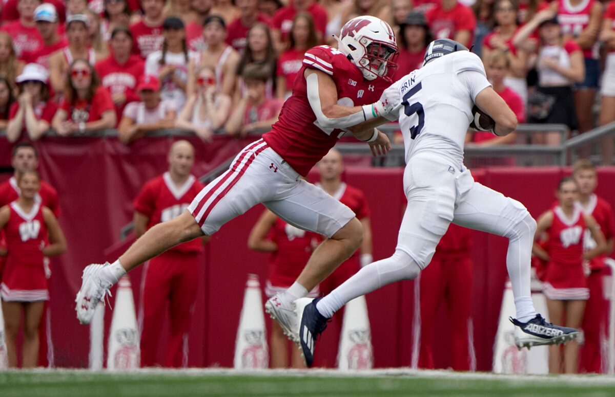 Badgers safety ranks second in the nation in tackles