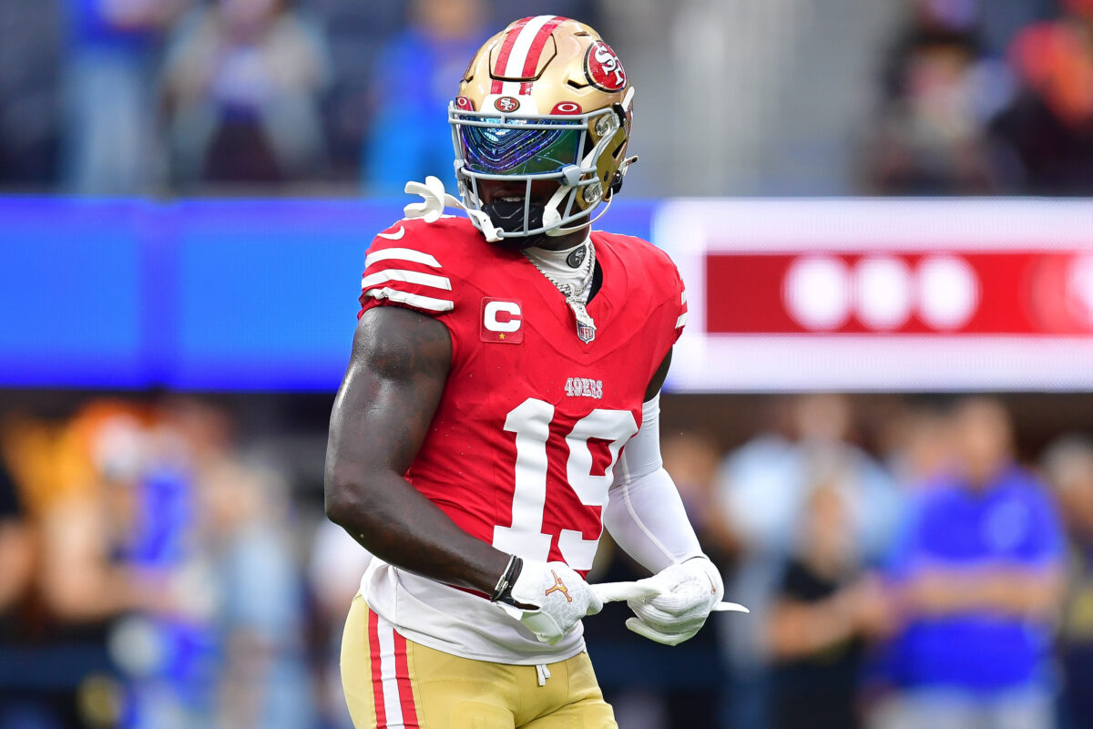 Watch: 49ers’ Deebo Samuel break multiple tackles on his way to a vintage touchdown vs. Rams
