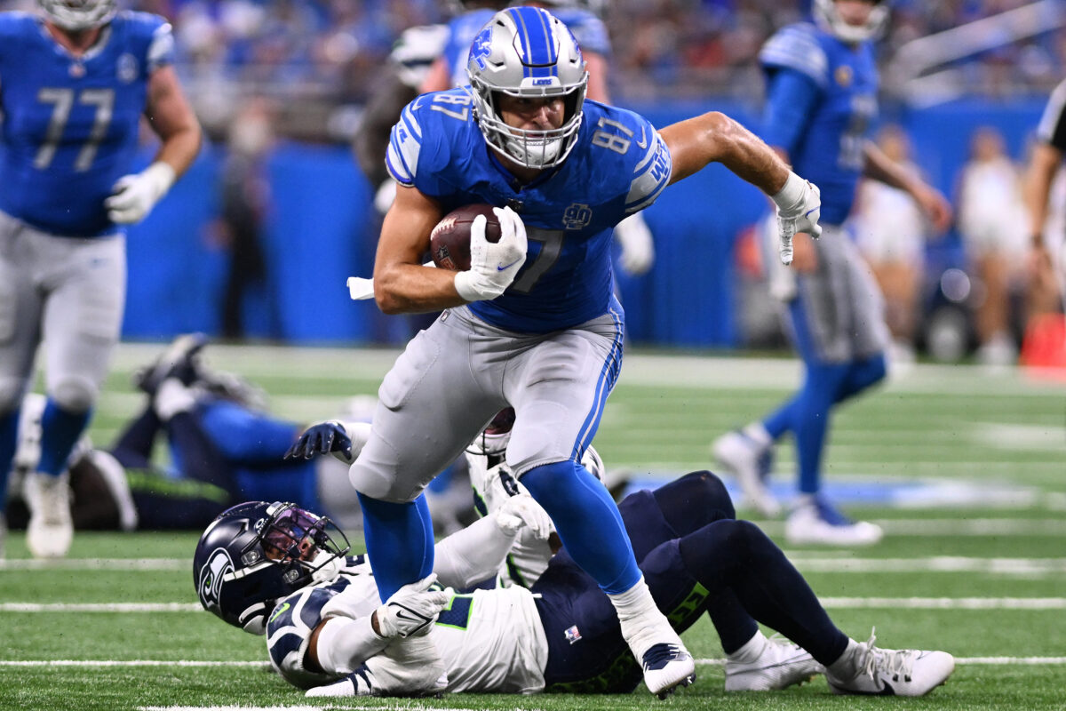 Film Review: Lions rookie TE Sam LaPorta and his impressive performance vs. Seattle