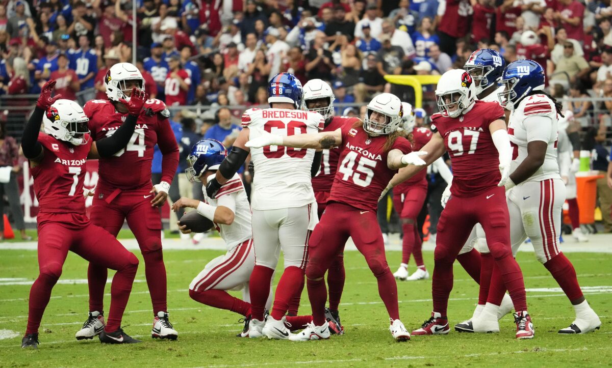 WATCH: Highlights from the Cardinals’ 31-28 loss to Giants in Week 2