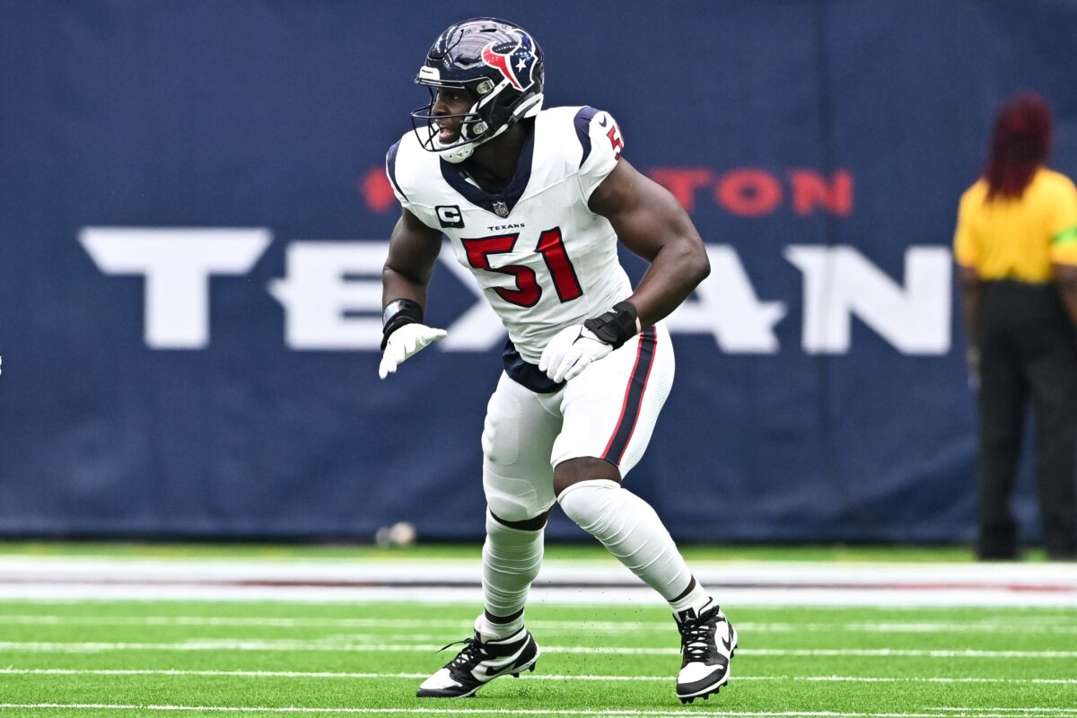 Texans coach DeMeco Ryans’ message to DE Will Anderson: ‘Just keep rushing’
