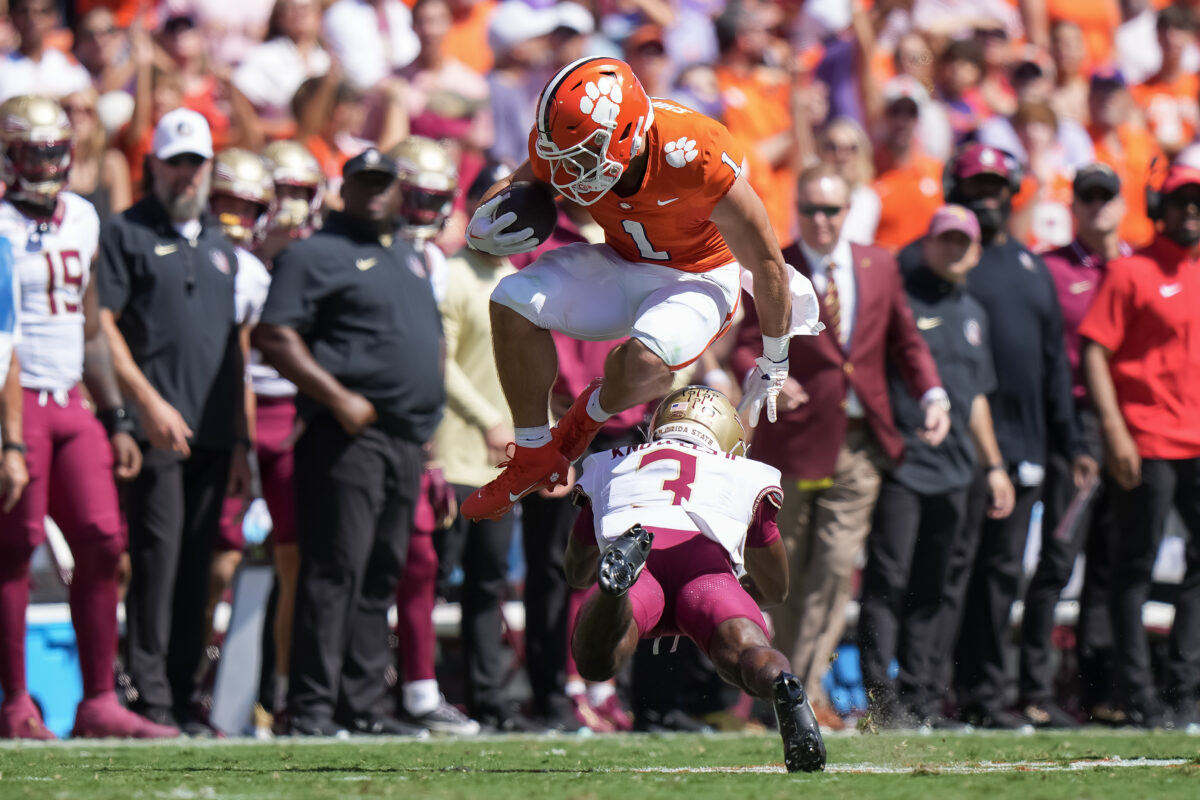 Halftime Report: Clemson leads No.4 Florida State 17-14 in a close one