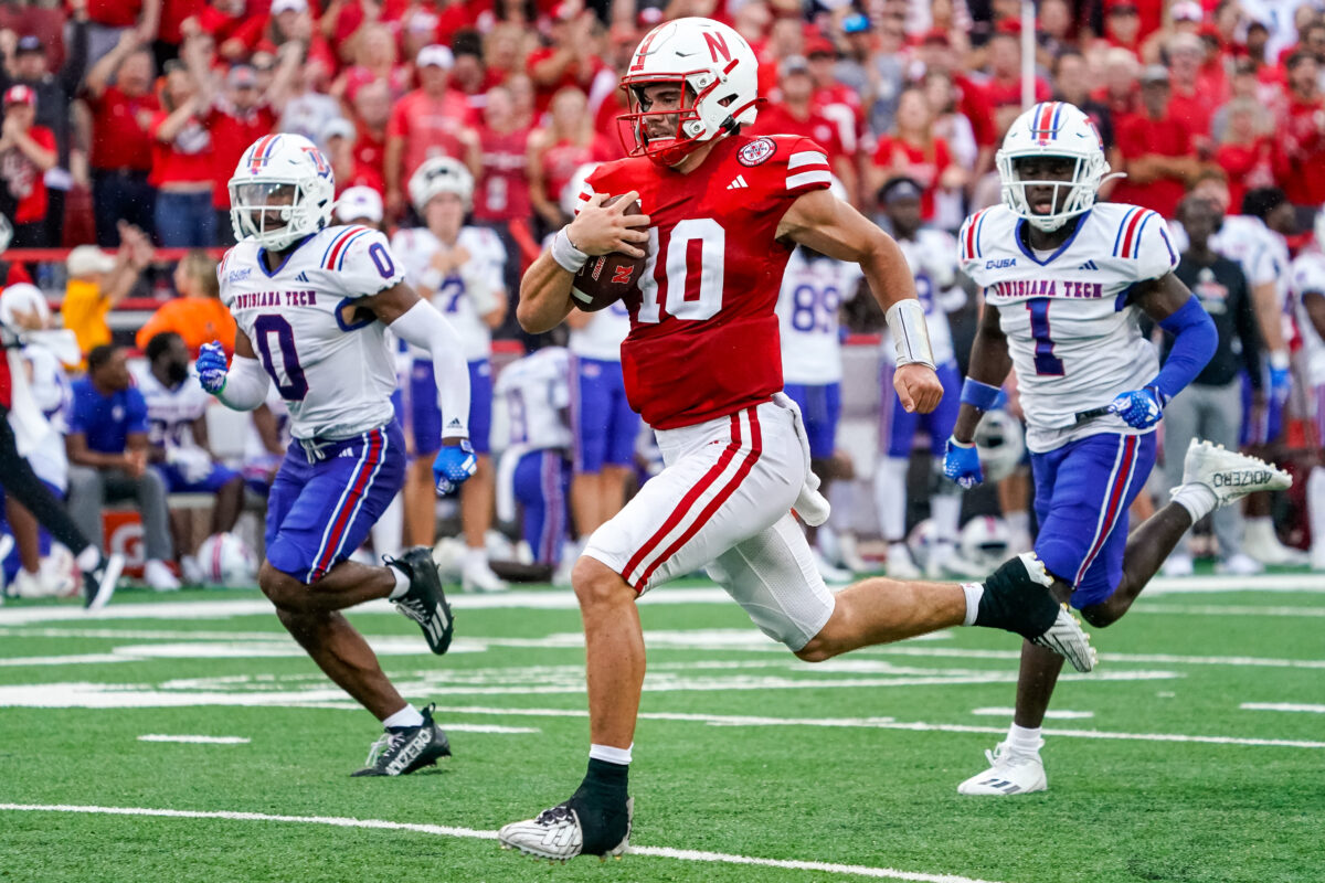 Husker quarterback discusses learning curve of the option