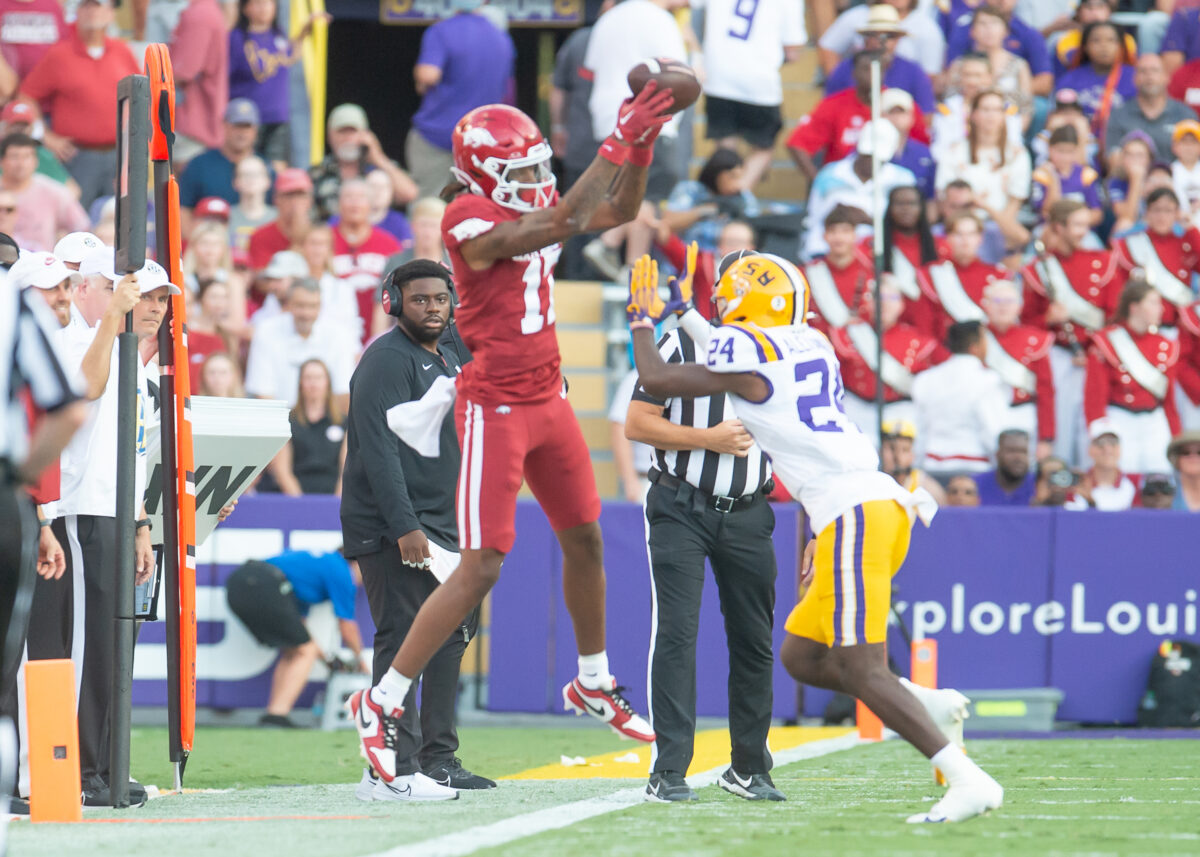 Receiving corps was a bright spot in Baton Rouge