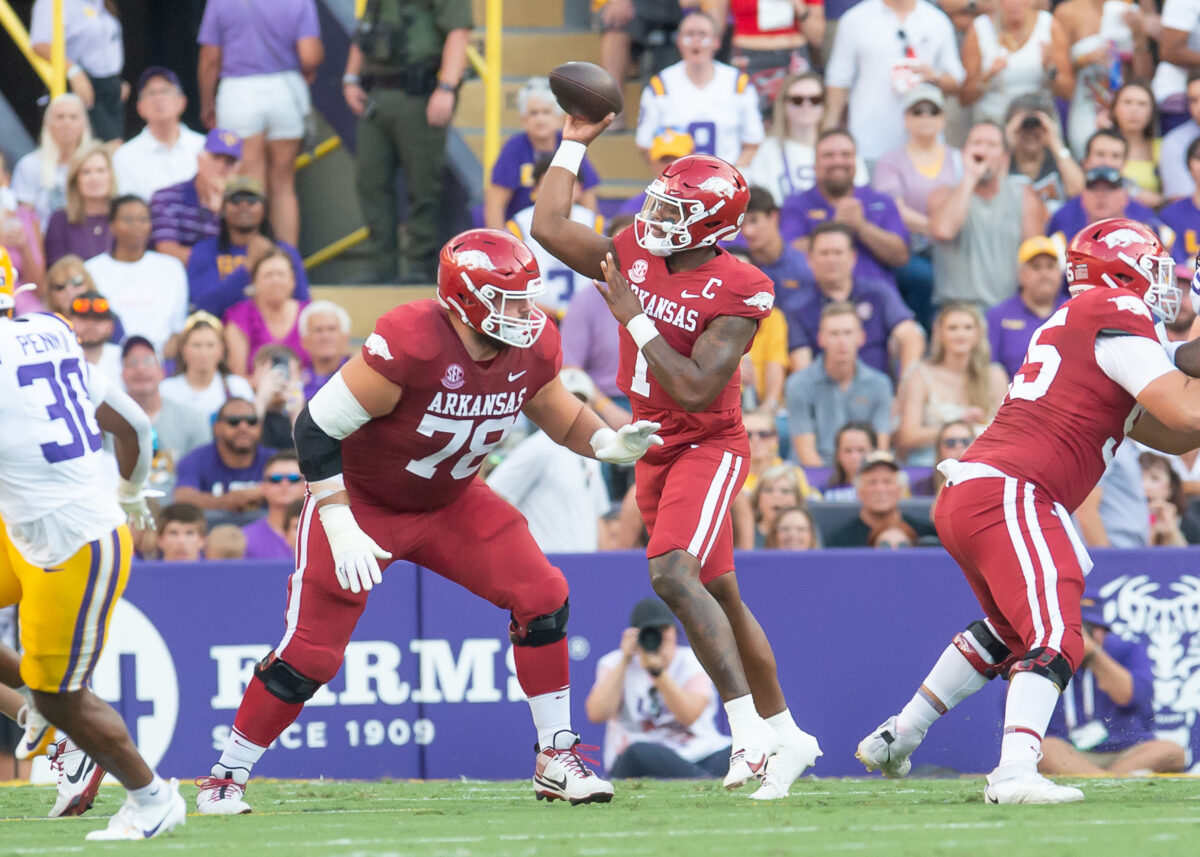 Behind the Numbers: A closer look at Arkansas’ 34-31 loss to LSU