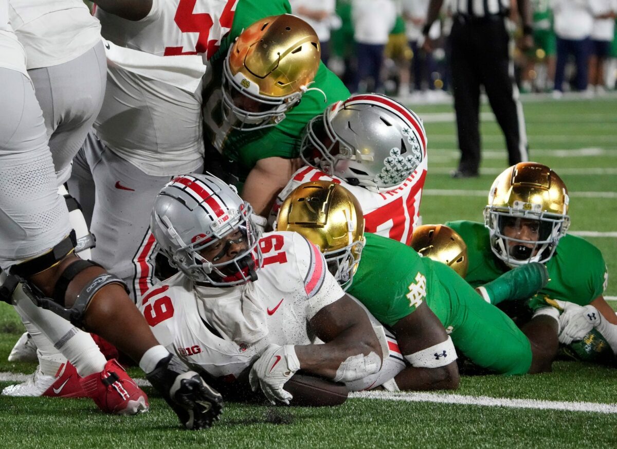 College Football Power Rankings: Ohio State beats Notre Dame, Oregon makes a statement