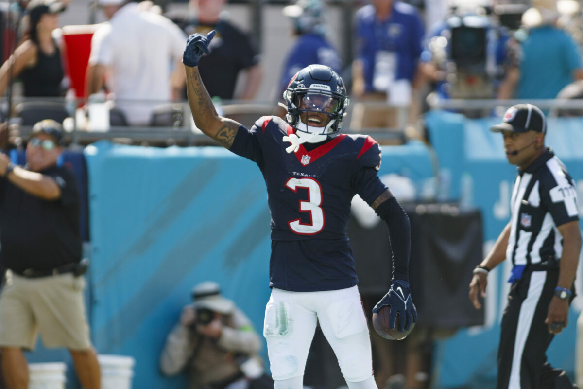 Why Texans WR Tank Dell should be a Week 4 waiver pickup in fantasy