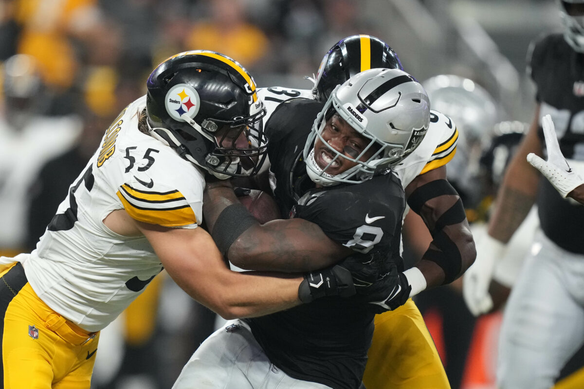 Cole Holcomb continues to shine for Steelers in win over Raiders