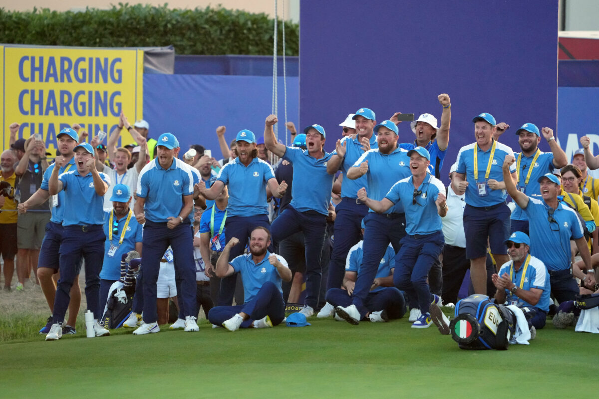 2023 Ryder Cup Saturday morning pairings, tee times see Team Europe roll out sweep lineup