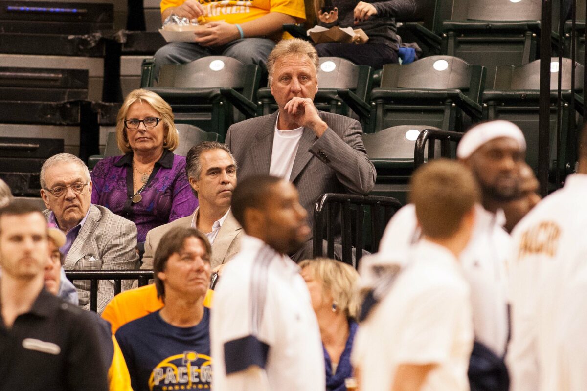 Myles Turner on the first time he met Boston Celtics legend Larry Bird