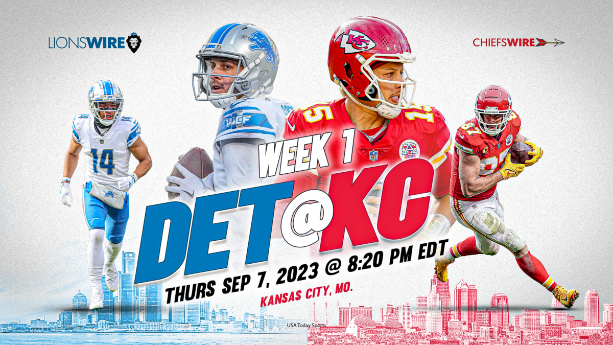 Lions vs. Chiefs: How to watch, listen and stream the Week 1 matchup