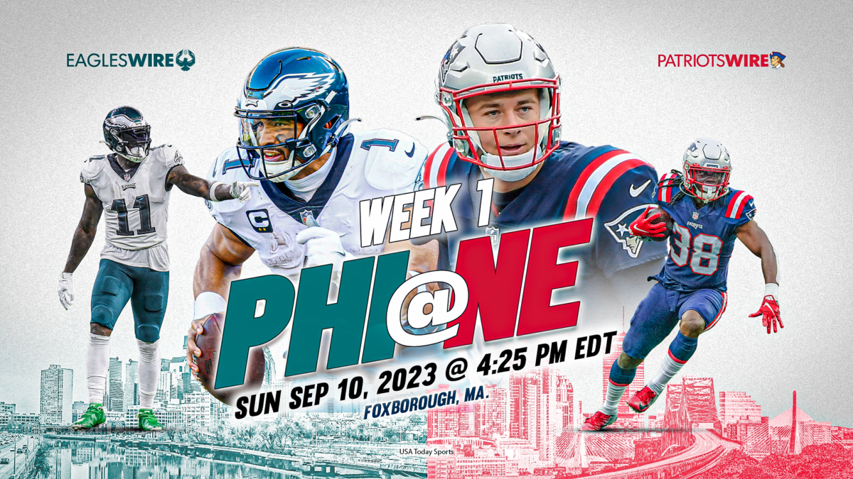 Eagles vs Patriots: How to watch, listen and stream Week 1