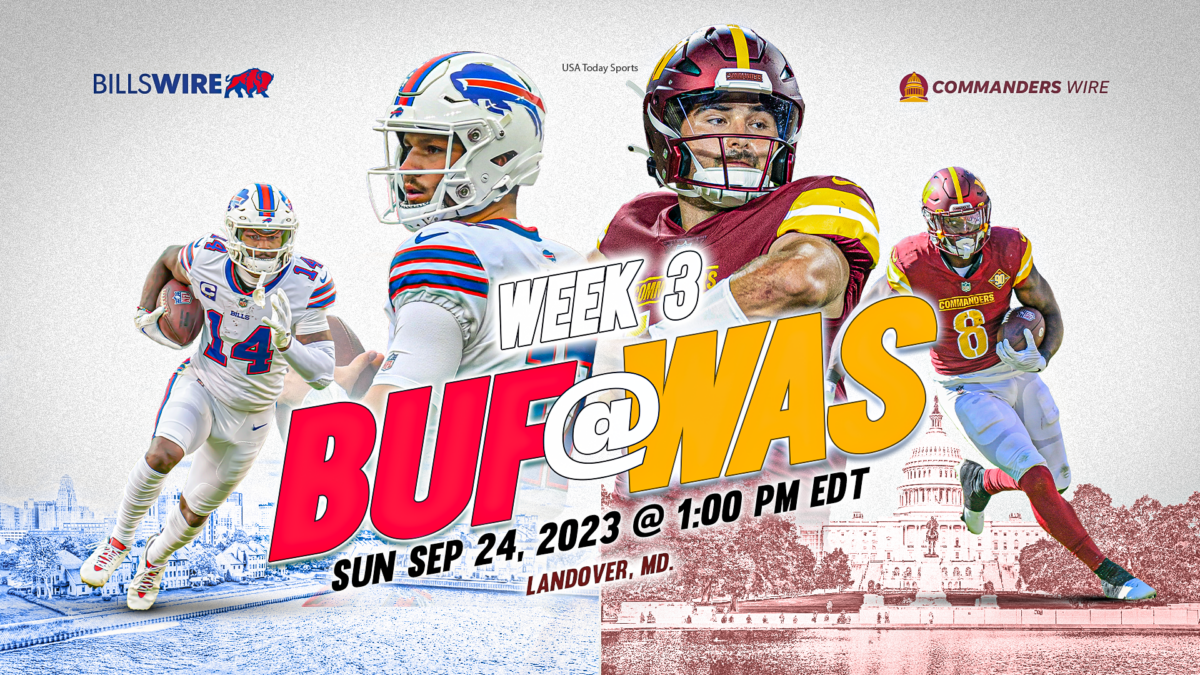 How to watch Commanders vs. Bills: Time, TV and streaming options for Week 3